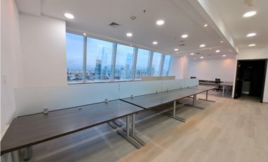 ALQUILER OFICINA REMODELADA-AMOBLADA MTTO INCLUIDO T LAS AMERICAS JP