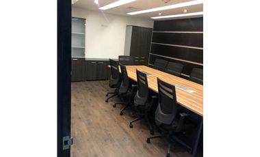 ALQUILER OFICINA REMODELADA-AMOBLADA MTTO INCLUIDO T LAS AMERICAS JP