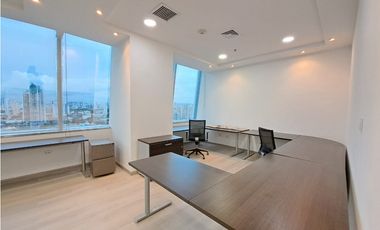 ALQUILER OFICINA REMODELADA-AMOBLADA MTTO INCLUIDO T LAS AMERICAS JP
