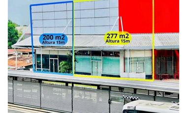 ALQUILER LOCAL FRENTE A PARADA DE BUS FRENTE A LOS PUEB