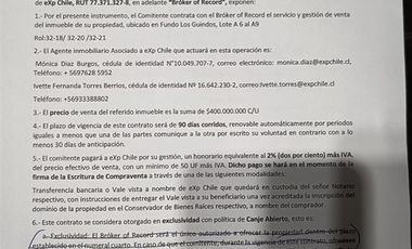 Terreno Construccion en Venta en Licanchue Comuna de Navidad