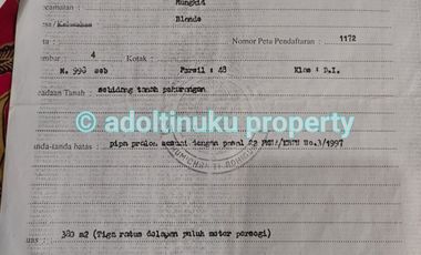 JUAL CEPAT Rumah dan ruko strategis tepi jalan provinsi di magelang