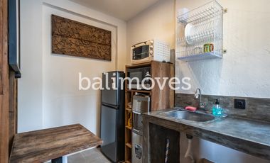 Vila Satu Kamar Tidur Bergaya Joglo dengan Pemandangan Sawah di Renon