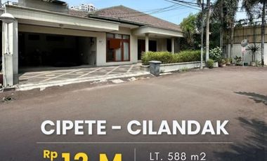 DI JUAL CEPAT MURAH RUMAH MEWAH  DALAM CLUSTER DI CIPETE DEKAT MRT