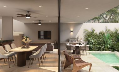House for Sale in Conkal, Mérida &#8211; Pool and Prime Location MID-008