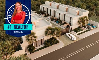 House for Sale in San Juan Bautista, Mérida: Strategic Location and Rooftop with Pool MID-019