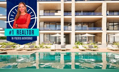 1-Bedroom Beachfront Apartment in Puerto Aventuras – Luxury Living by the Caribbean PA-004