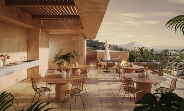 Fabulous studio with luxury finishes for sale in puerto vallarta PV-055