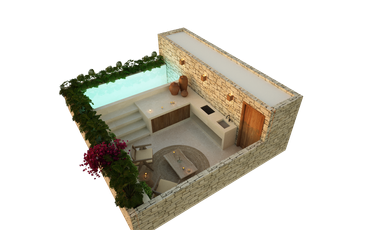 LUXURY VILLAS IN EL PARAISO FOR SALE IN BACALAR  BC-006