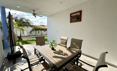 Casa de 3 habitaciones en Residencial Blanca en Mérida.