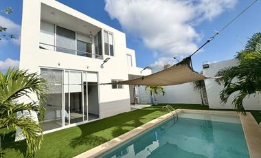 Casa de 3 habitaciones en Residencial Blanca en Mérida.