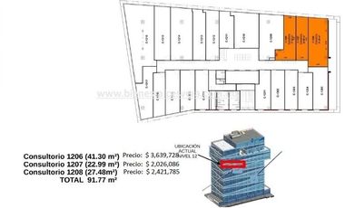 CONSULTORIOS EN VENTA EN QUERETARO EN COLINAS DEL CIMATARIO. BRV26
