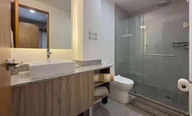 Departamento con vistas al Lago de Chapala y a pie de malecón de Jocotepec, 2 habitaciones, con amenidades y elevador