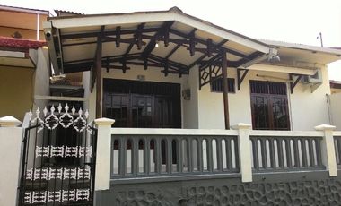 rumah minimalis 1 lantai di kompleks PGRI