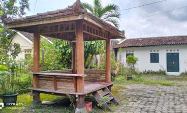 Tanah Bangunan Joglo & Tanah Pekarangan  Murah