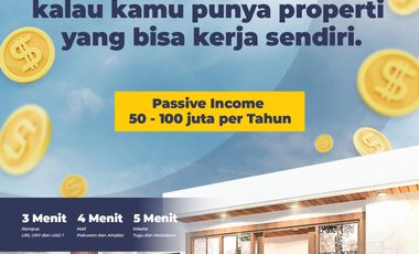 Dapatkan Passive Income 50 - 100 juta per tahun dari persewaan Villa