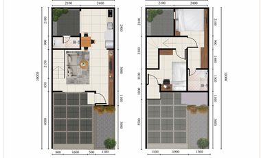 DIJUAL RUMAH MURAH LOKASI STRATEGIS DAN BEBAS BANJIR DI PAMULANG