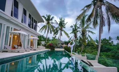 for sale luxury villa with river view ubud bali
