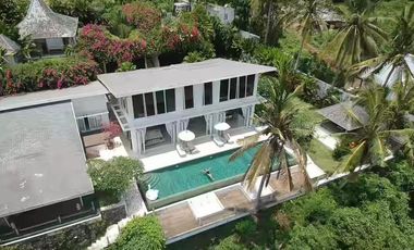 for sale luxury villa with river view ubud bali
