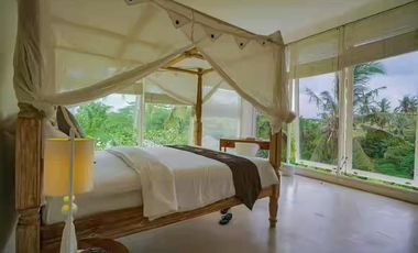 for sale luxury villa with river view ubud bali