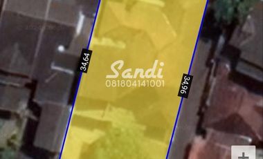 Dijual Rumah Hook Tepi Jalan Lebar daerah Timoho Baciro dkt Balai Kota