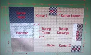 Rumah SHM Griya Palem Kencana. Talang Kelapa. Banyuasin