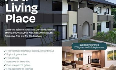 Apartemen dijual di Nusa Dua, Benoa, Kuta Selatan, Badung, Bali