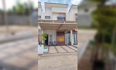DIJUAL TOWNHOUSE KOMPLEK VILLA PALEM CEMERLANG KM 10 PALEMBANG