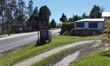 PUCON arrienda terreno comercial camino Villarica