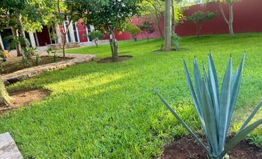 VENTA, Quinta tipo hacienda moderna en Cansahcab, YUCATÁN. Céntrica e impecable!