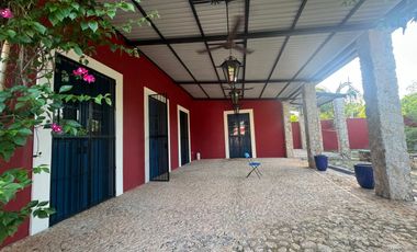 VENTA, Quinta tipo hacienda moderna en Cansahcab, YUCATÁN. Céntrica e impecable!