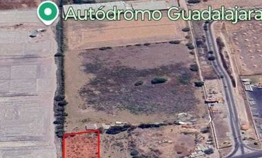 Terreno 5,288 m2 Renta a un Costado del Autódromo de Guadalajara Jalisco