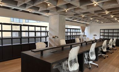 RENTO OFICINA AMUEBLADA Y DECORADA EN POLANCO