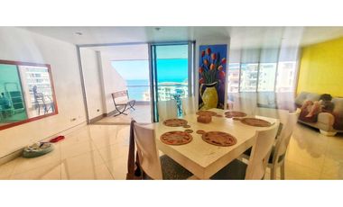 Apto en arriendo en Bello Horizonte con hermosa vista al mar