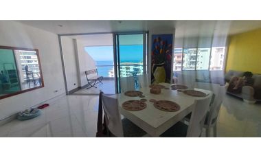 Apto en arriendo en Bello Horizonte con hermosa vista al mar