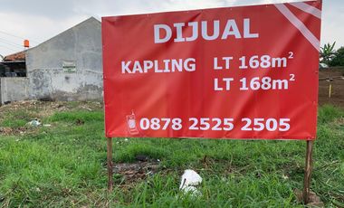 Luas 168 m2 Jual kapling ciwaruga, surat SHM.