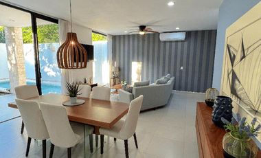 Casa en venta en Playa del Carmen a 8 min de la playa | Alberca y gym