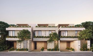 VillaVilla de 4 habitaciones en venta en Tulum a pocos metros de la playa | Alberca y terraza