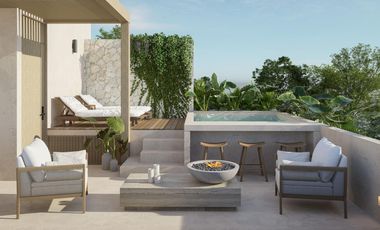 VillaVilla de 4 habitaciones en venta en Tulum a pocos metros de la playa | Alberca y terraza