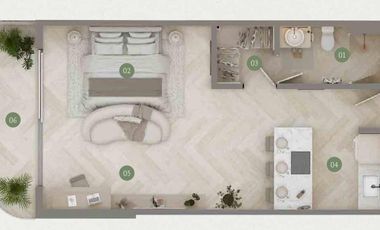 ESTUDIO | PLAYA DEL CARMEN | A MINUTOS DEL MAR | CON ELEVADOR PANORÁMICO