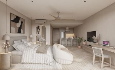 ESTUDIO | PLAYA DEL CARMEN | A MINUTOS DEL MAR | CON ELEVADOR PANORÁMICO