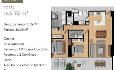 Departamentos de lujo MONTEBOSCO