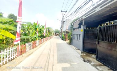 Rumah siap huni di bojong menteng kota bekasi LT.103m SHM garasi mobil