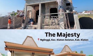 Rumah Joglo Ala Modern Tropis 300 JT An 5 Menit ke Klaten Kota!