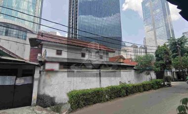 DIJUAL TANAH ZONA KOMERSIL STRATEGIS ADA BANGUNAN DI JAKARTA PUSAT
