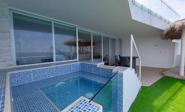 Linda Casa en Cumbres de Ayangue con espectacular vista al mar