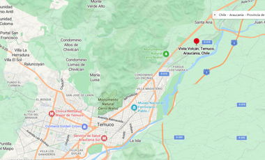 Casa en Venta en COD37346 Casa ubicada en Villa Vista Volcán, sector norte de Temuco a pasos del Supermercado El Trébol, camino Temuco - Cajón