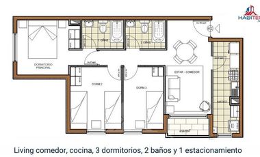 Departamento en Venta en COD38197 Avda. Luis Durand, frente a INACAP