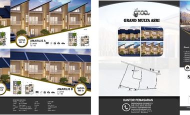 Dijual Rumah Minimalis Lokasi Strategis Di Grand Mulya Asri Bandung