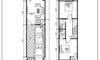 READY RUMAH BARU 2 LANTAI FREE 2 AC DEKET KE TOL JATINEGARA